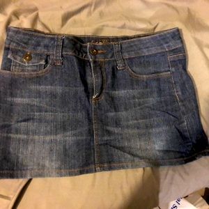 Dollhouse Jean Mini Skirt Size 9